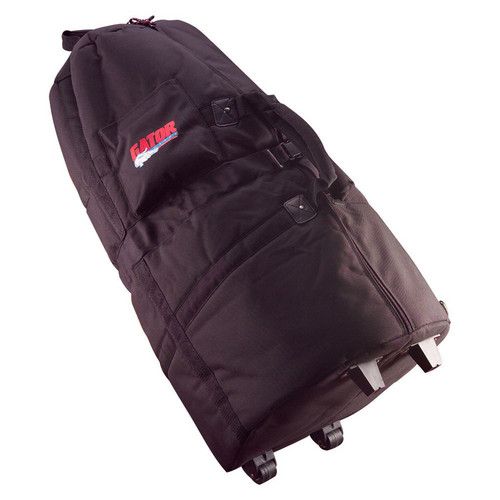  Gator GP-CONGA-W Padded Conga Protechtor Bag with Adjustable Strap and Wheels (17 x 29 x 17