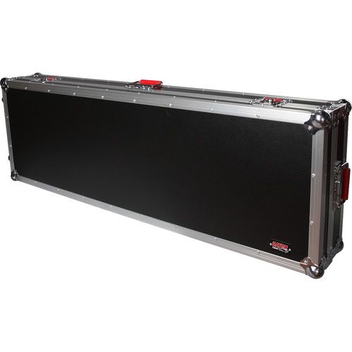  Gator G-TOUR 76V2 76 Note Road Case with Wheels (Black)