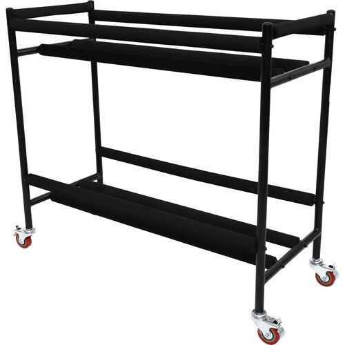  Gator Frameworks Two-Tier Snare Rack with Locking Casters