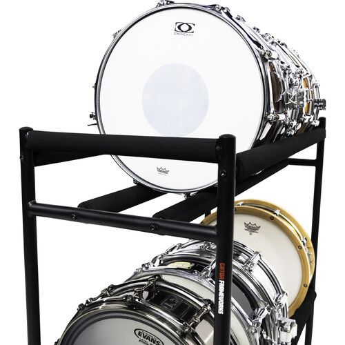  Gator Frameworks Two-Tier Snare Rack with Locking Casters