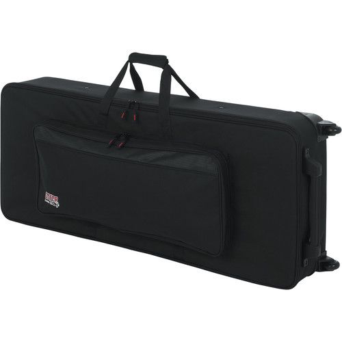  Gator GK-61 Keyboard Case with Wheels for 61-Note Keyboard