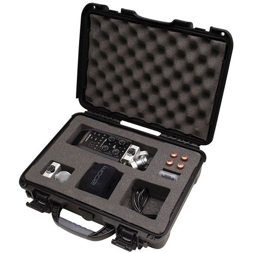  Gator Waterproof Injection-Molded Case for Zoom H6 Handheld Recorder & Accessories