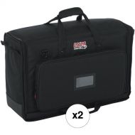 Gator LCD Tote Series Transport Bag for Dual Screens (19 to 24