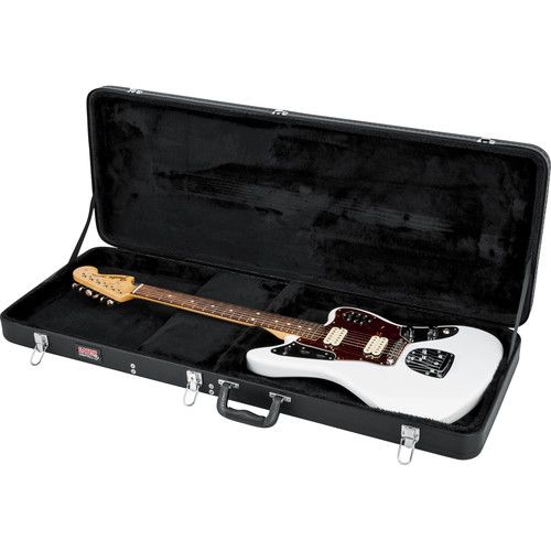  Gator Deluxe Wood Case for Jaguar, Jagmaster and Jazzmaster Style Guitars