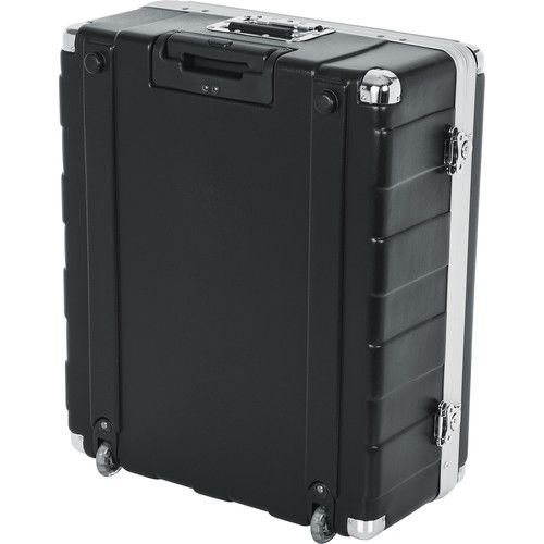 Gator G-MIX-12PU 12 Space ATA Pop-Up Mixer Case with Roller Blade Wheels and Pull-Out Handle