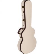 Gator GW-JM 335 Deluxe Wood Case for Gibson 335 Semi-Hollow Electric Guitars (Beige)