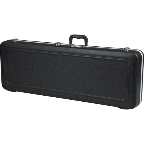  Gator GC-ELECTRIC-LED GC Series Deluxe Molded Case with Built-In LED Light for Electric Guitars (Black)