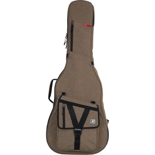  Gator Transit Series Gig Bag for Acoustic Guitar (Tan)