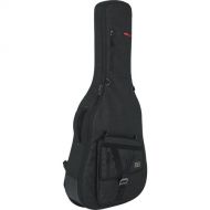 Gator Transit Series Gig Bag for Jumbo Acoustic Guitar (Charcoal)