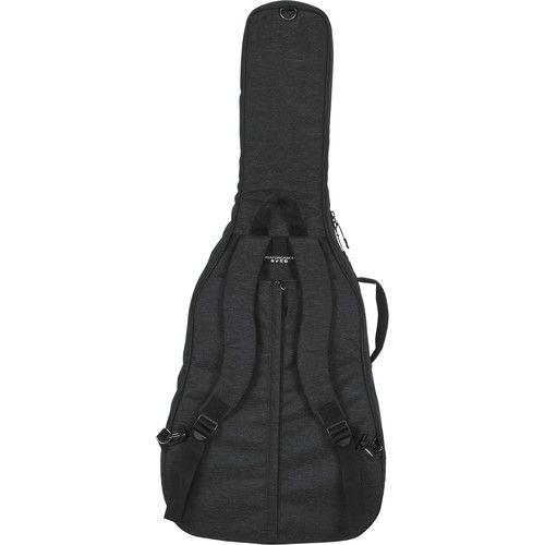  Gator Transit Series Gig Bag for Jumbo Acoustic Guitar (Charcoal)