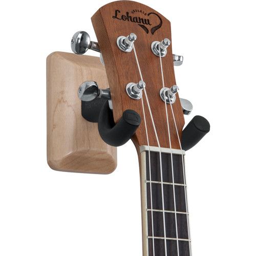  Gator Frameworks Wall-Mounted Hanger for Ukulele/Mandolin (Maple)