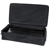 Gator Aluminum Pedalboard with Carry Case (Black, Extra Large)