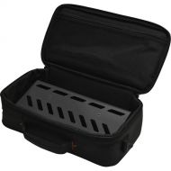 Gator Aluminum Pedalboard with Carry Case (Black, Small)