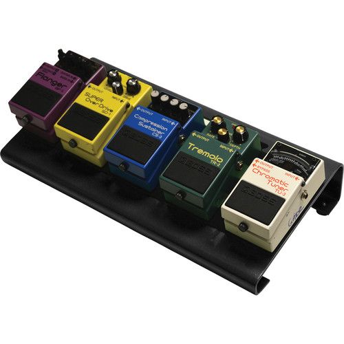  Gator Aluminum Pedalboard with Carry Case (Black, Small)