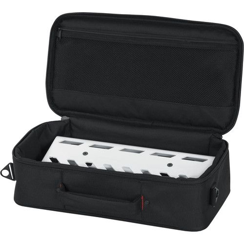  Gator Aluminum Pedalboard with Carry Case (White, Small)
