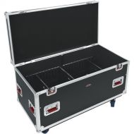 Gator G-Tour Series 12mm ATA Truck Pack Trunk with Casters and Dividers (45 x 22 x 27