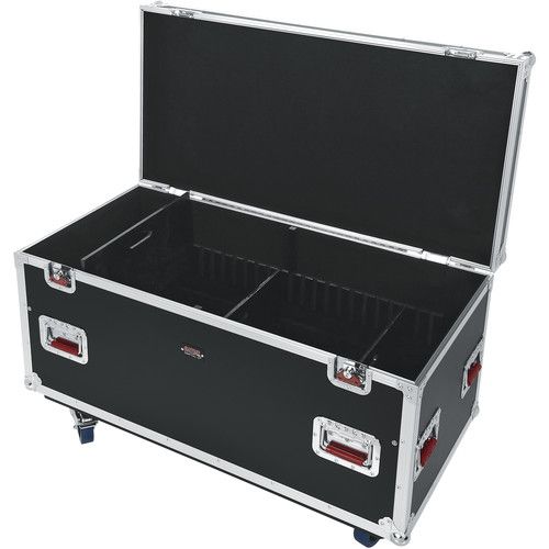  Gator G-Tour Series 12mm ATA Truck Pack Trunk with Casters and Dividers (45 x 22 x 27