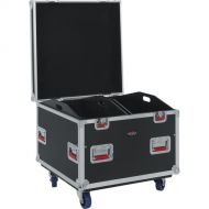 Gator G-Tour Series 12mm ATA Truck Pack Trunk with Casters and Dividers (30 x 30 x 27