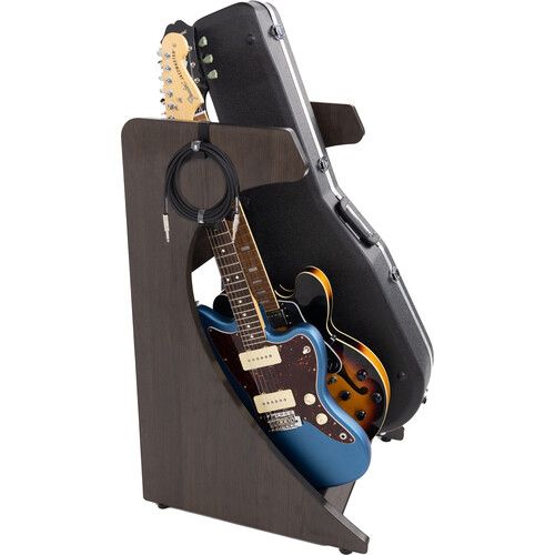  Gator Elite Series 3- to 4-Space Guitar Hanging Stand (Brown)