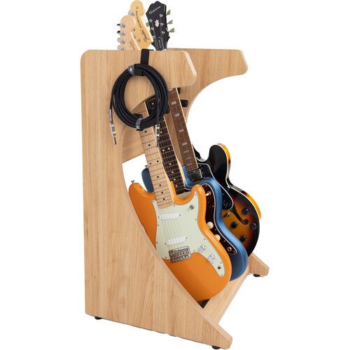  Gator Elite Series 3- to 4-Space Guitar Hanging Stand (Maple)