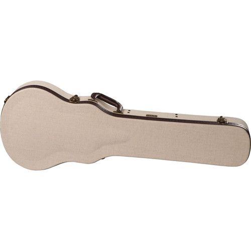  Gator GW-JM LPS Deluxe Wood Case for Gibson Les Paul Guitars (Beige)