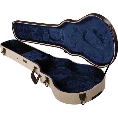  Gator GW-JM LPS Deluxe Wood Case for Gibson Les Paul Guitars (Beige)