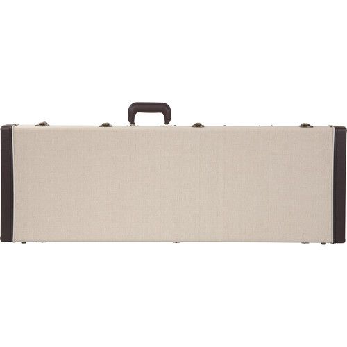  Gator Journeyman Bass Guitar Deluxe Wood Case (Beige)