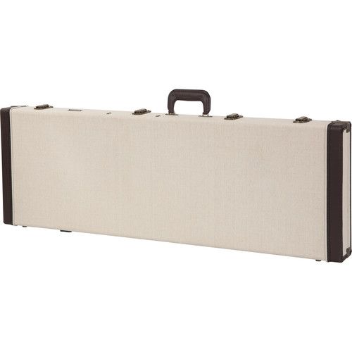  Gator Journeyman Bass Guitar Deluxe Wood Case (Beige)