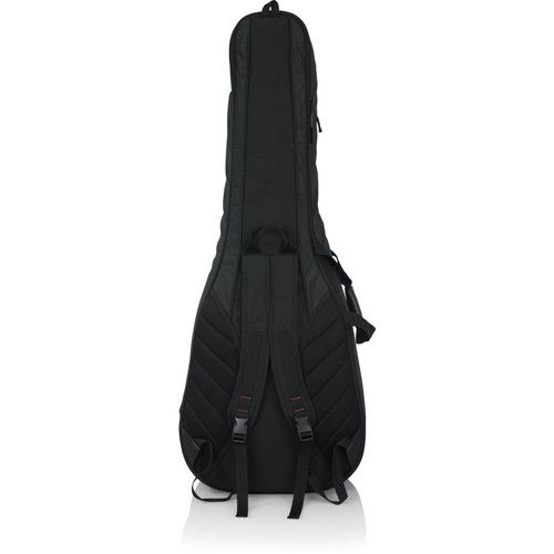  Gator 4G Series Double Gig Bag with Backpack Straps for Acoustic & Electric Guitar