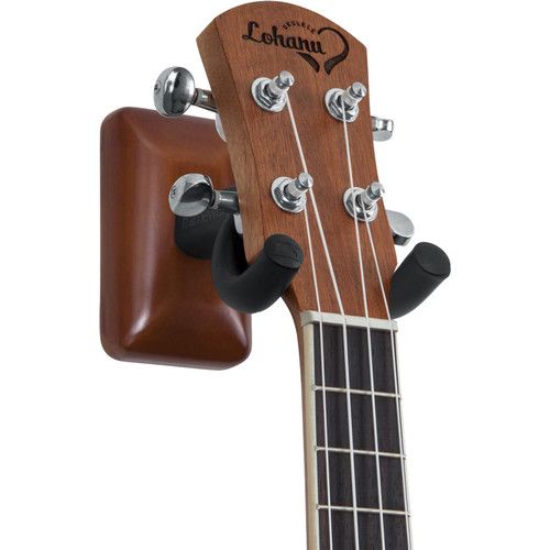  Gator Frameworks Wall-Mounted Hanger for Ukulele/Mandolin (Mahogany)