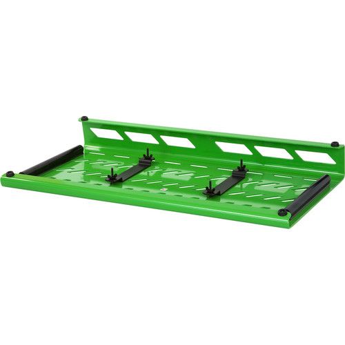  Gator Aluminum Pedalboard with Carry Case (Green, Extra Large)