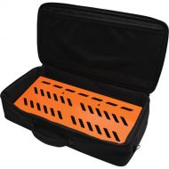 Gator Aluminum Pedalboard with Carry Case (Orange, Large)