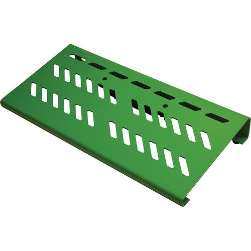  Gator Aluminum Pedalboard with Carry Case (Green, Large)