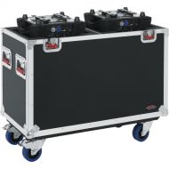 Gator G-Tour Flight Case for Two 250-Style Moving Head Lights (Black)