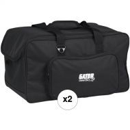 Gator Cases 1911 LED PAR Lighting Tote Bag (Black, 2-Pack)