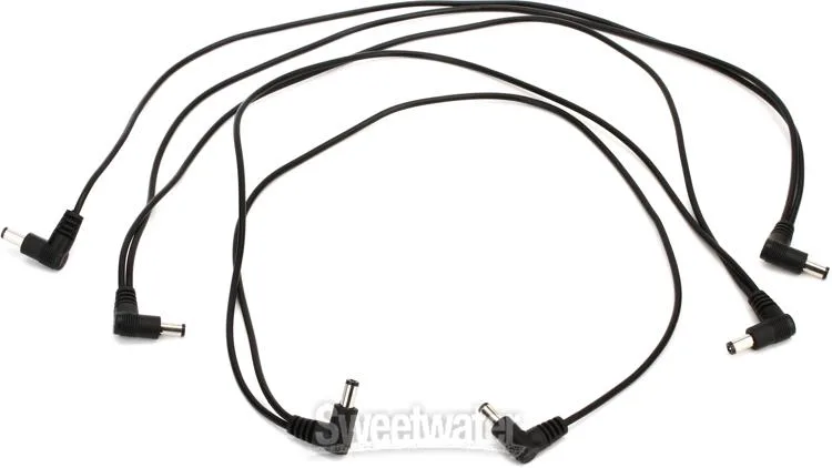  Gator Male Daisy Chain Power Cable With 5 Outputs - 5 foot