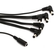 Gator Female Daisy Chain Power Cable With 5 Outputs - 5 foot