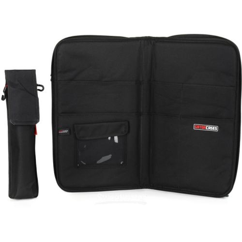  Gator 24-inch Cymbal Backpack and Deluxe Drumstick Bag Bundle