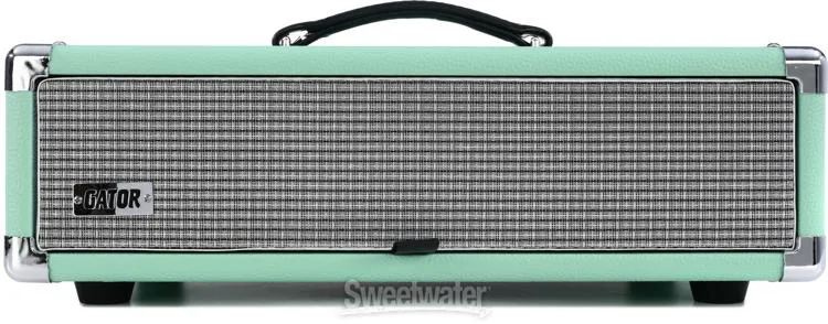  Gator GR-RETRORACK-2SG Vintage Amp Vibe Rack Case - 2U Seafoam Green