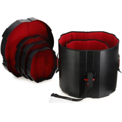  Gator Grooves Drum Case Jazz Fusion Pack with Snare Case