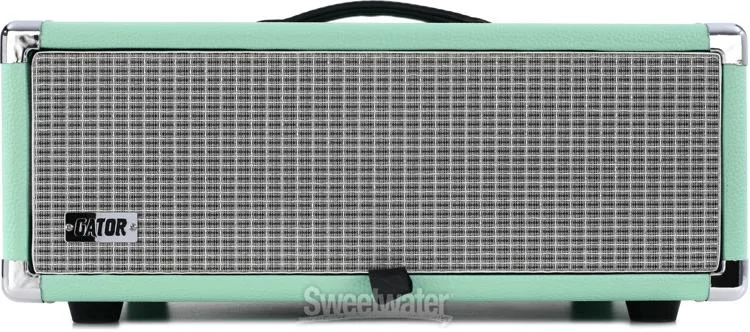  Gator GR-RETRORACK-3SG Vintage Amp Vibe Rack Case - 3U Seafoam Green