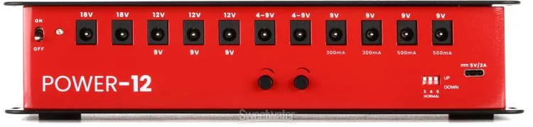  Gator GTR-PWR-12 Pedalboard Power Supply, 12 Outputs - 2300Ma