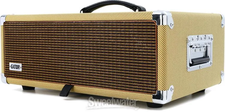  Gator GR-RETRORACK-3TW Vintage Amp Vibe Rack Case - 3U Tweed