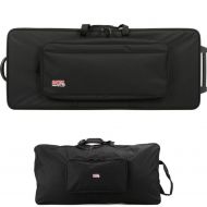 Gator GK-61 Semi-Rigid Keyboard Case with Add-on X-Stand Bag