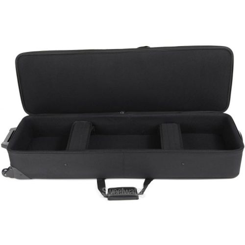  Gator GK-61-SLIM Semi-Rigid Keyboard Case with Add-on X-Stand Bag