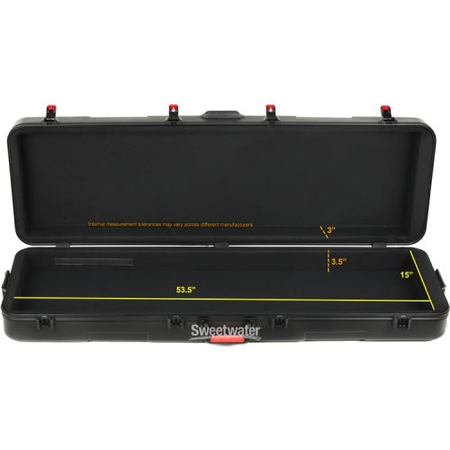  Gator GTSA-KEY88SL TSA Series Keyboard Case with Add-on X-Stand Bag