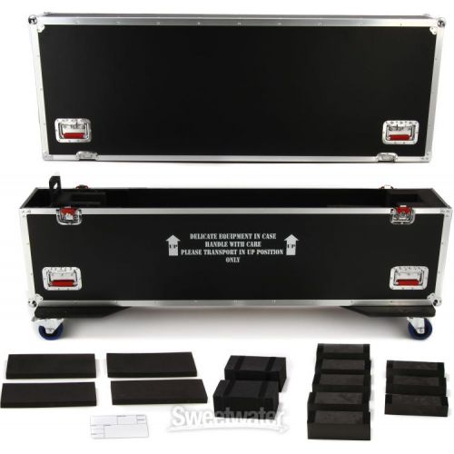  Gator G-TOURLCDV2-6065 ATA Wood Video Display Case for 60-65