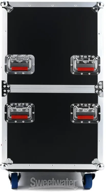  Gator G-TOURLCDV2-4350-X2 ATA Wood Video Display Case for Two 43-50