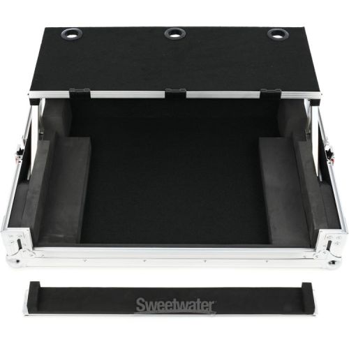  Gator G-TOURDSPUNICNTLB ATA Flight Case with Sliding Laptop Platform for Medium DJ Controller