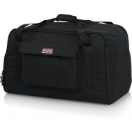 Gator Cases Heavy-Duty Speaker Tote Bag for Compact 12 Speaker Cabinets; Fits QSC K12, Yamaha DXR12 and more (GPA-TOTE12)